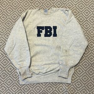 USA FBI Crew Neck Sweatshirt